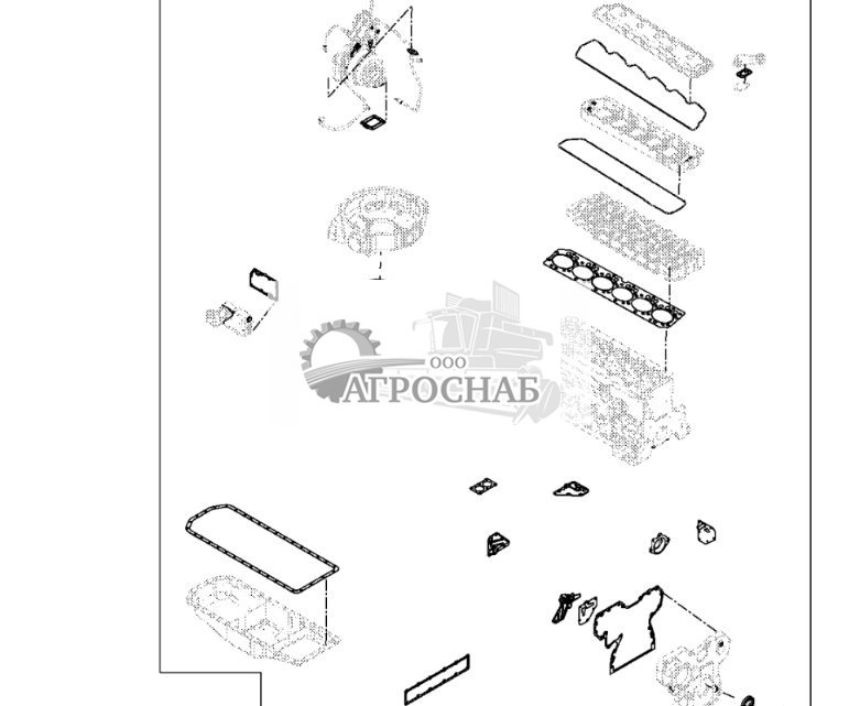 9901 9901 НАБОР ПРОКЛАДОК ДВИГАТЕЛЯ ДЛЯ КАПИТАЛЬНОГО РЕМОНТА - ST5689 214.jpg